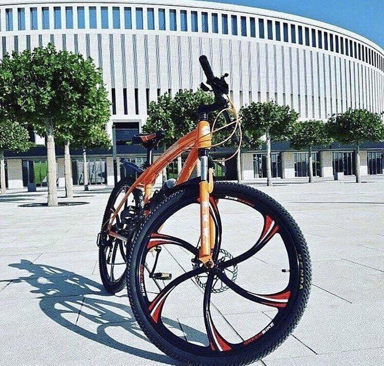 Велосипед без спиц