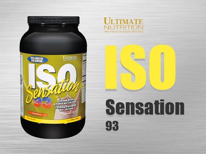 Протеин ultimate iso-sensation 93 - калорийность, полезные свойства, польза и вред, описание - www.calorizator.ru