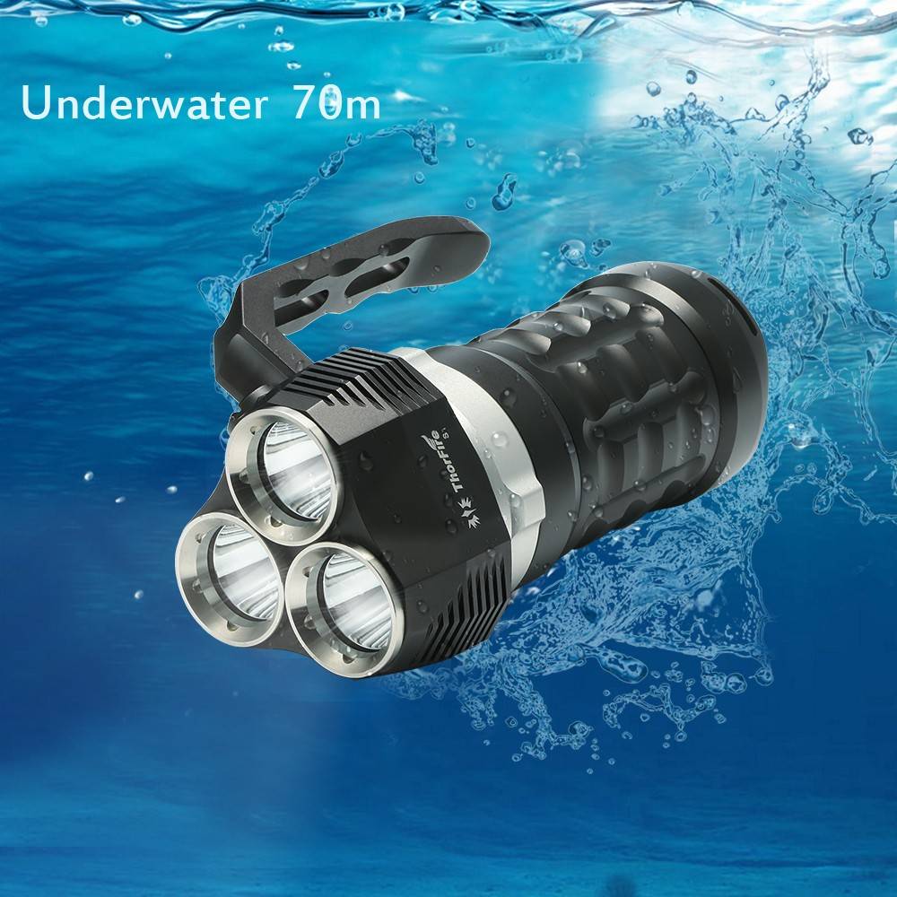 Какой подводный фонарь лучше для дайвинга и для охоты - подскажем с выбором