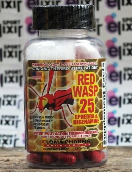 Жиросжигатель red wasp cloma pharma - как принимать?