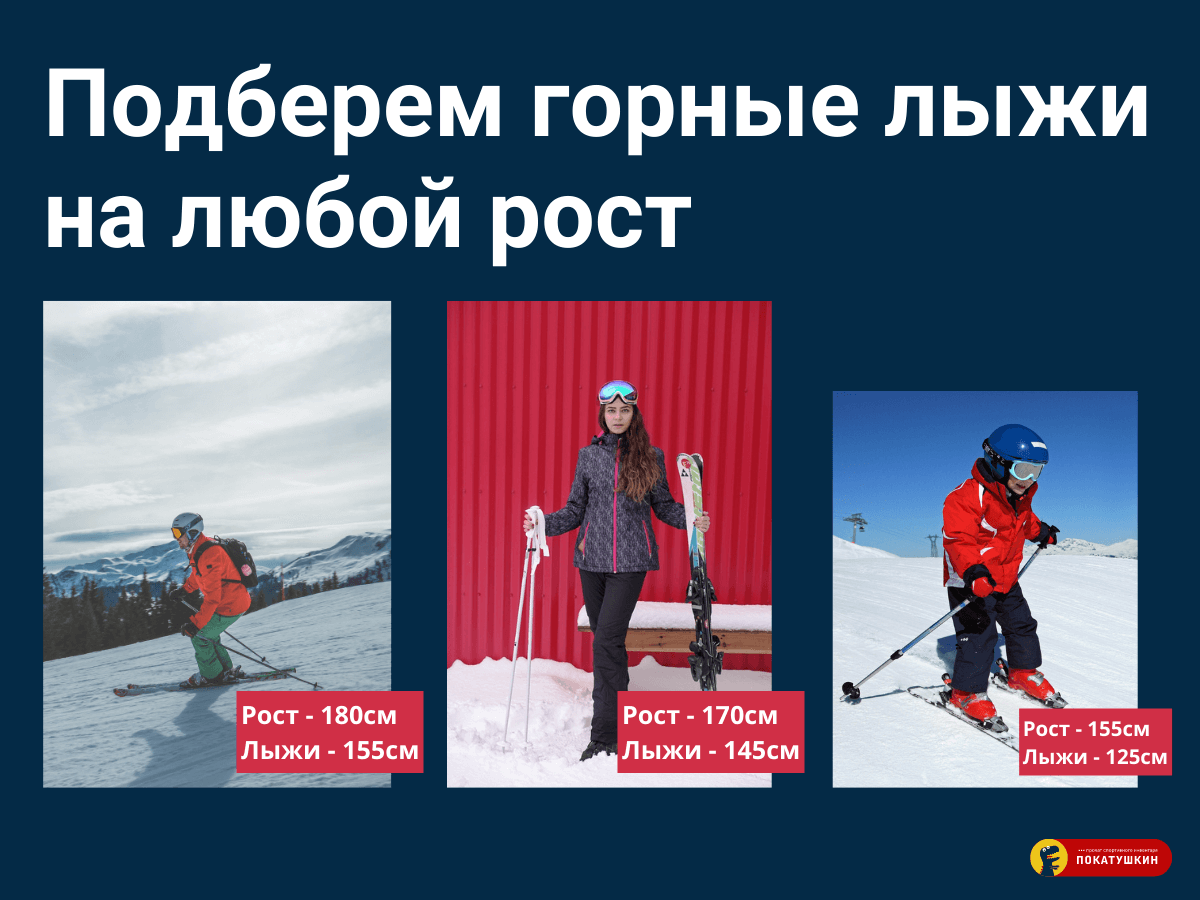 Как выбрать горные лыжи
