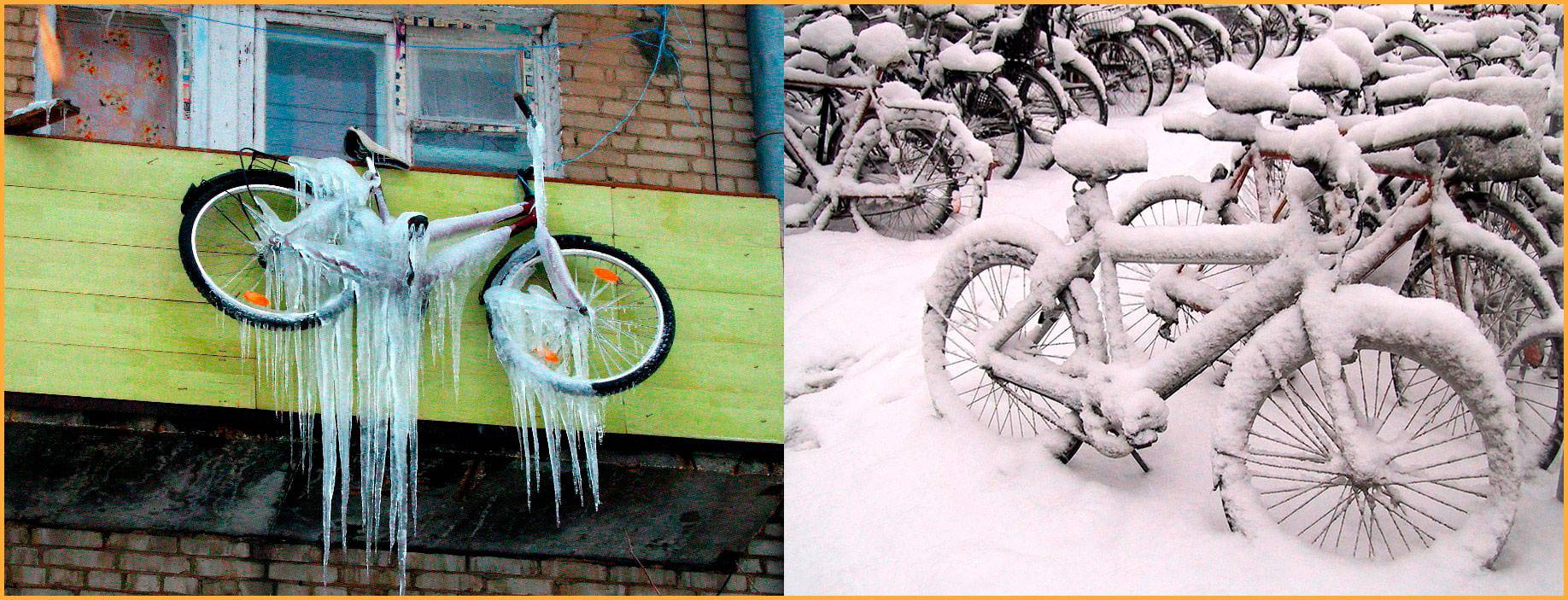 Как хранить велосипед зимой: как правильно подготовить и где оставить на хранение