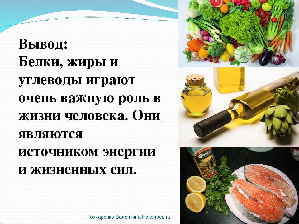 Белки жиры углеводы презентация по химии
