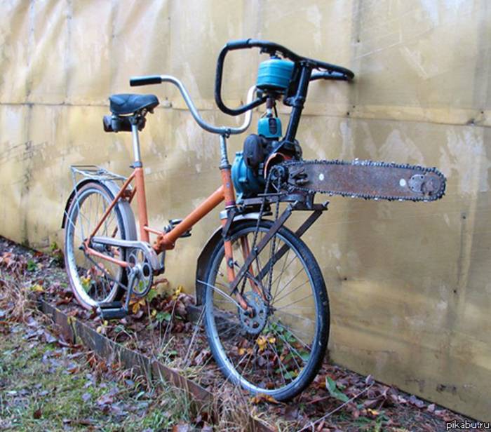 ✅ велосипед с мотором от бензопилы своими руками - спецтехника52.рф