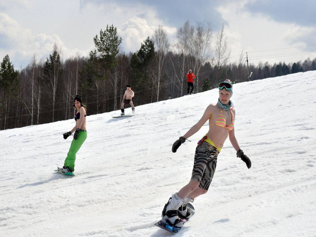 Места для катания на сноуборде в Москве и Подмосковье