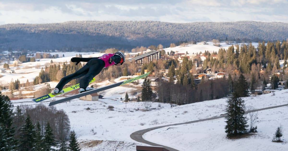 Всесезонный лыжный трамплин к-60 для прыжков на лыжах