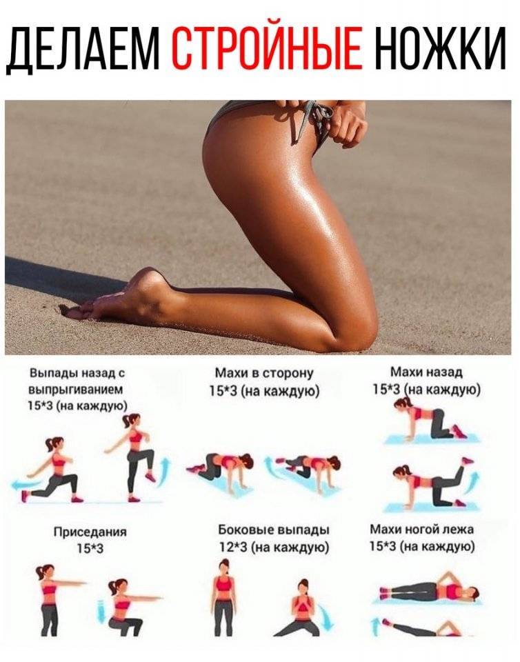 Как "сделать" красивые ноги: самые эффективные упражнения :: syl.ru