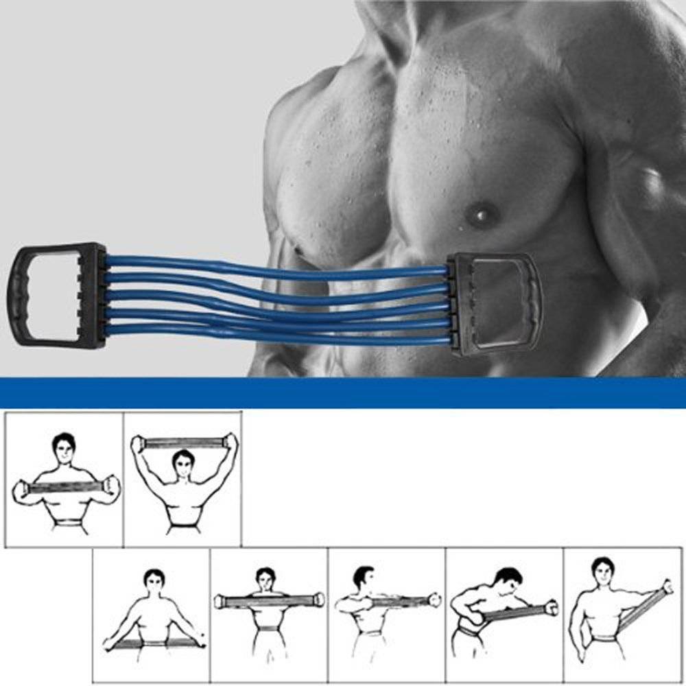 Упражнения с эспандером для груди для мужчин и женщин