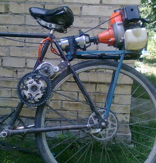 ✅ велосипед с мотором от триммера – подготовка и сборка мопеда и самоката - байтрактор.рф