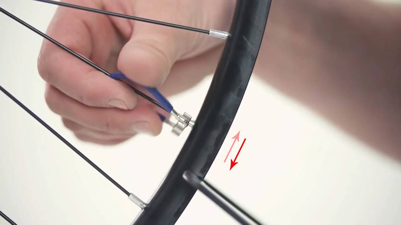Как перетянуть спицы на велосипеде фото схемы