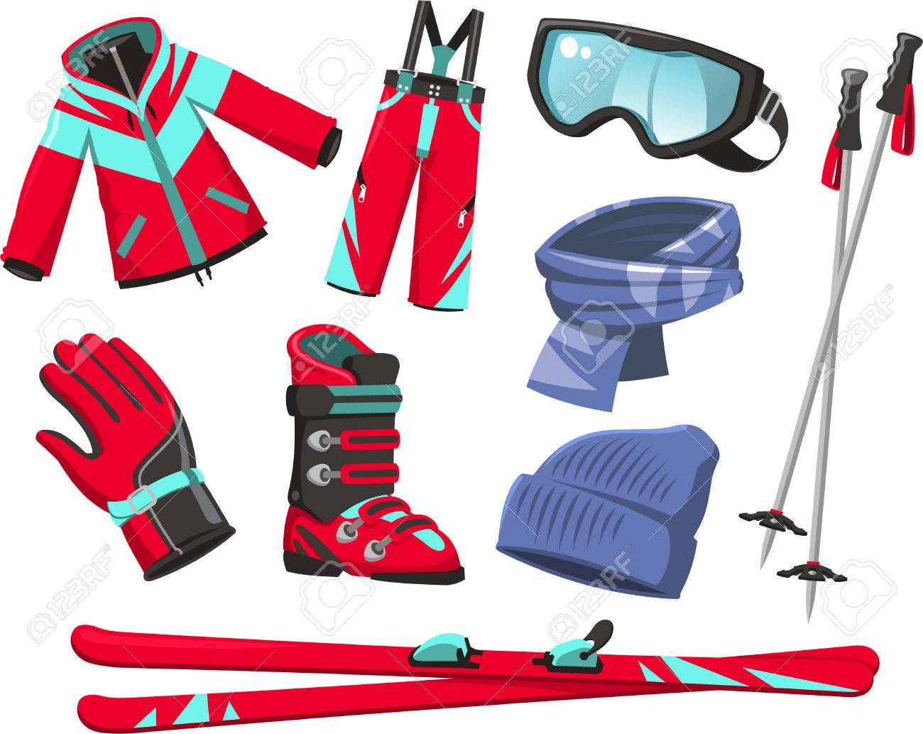 Инвентарь и снаряжение лыжника
