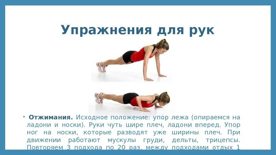 Картинки сгибание и разгибание рук в упоре лежа