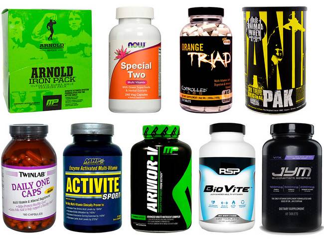 Витамины для бодибилдинга: список самых важных для организма атлета (фото, видео)