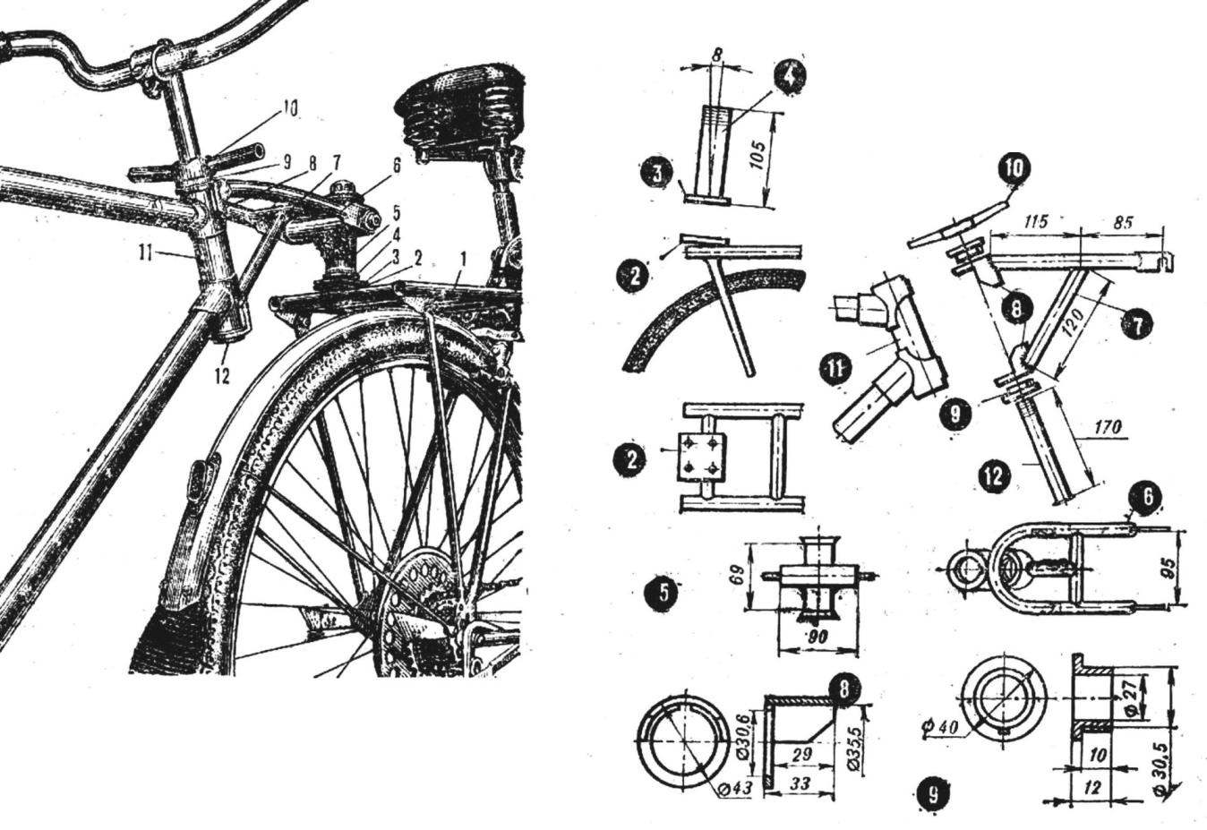 Велосипедное колесо схема - 91 фото