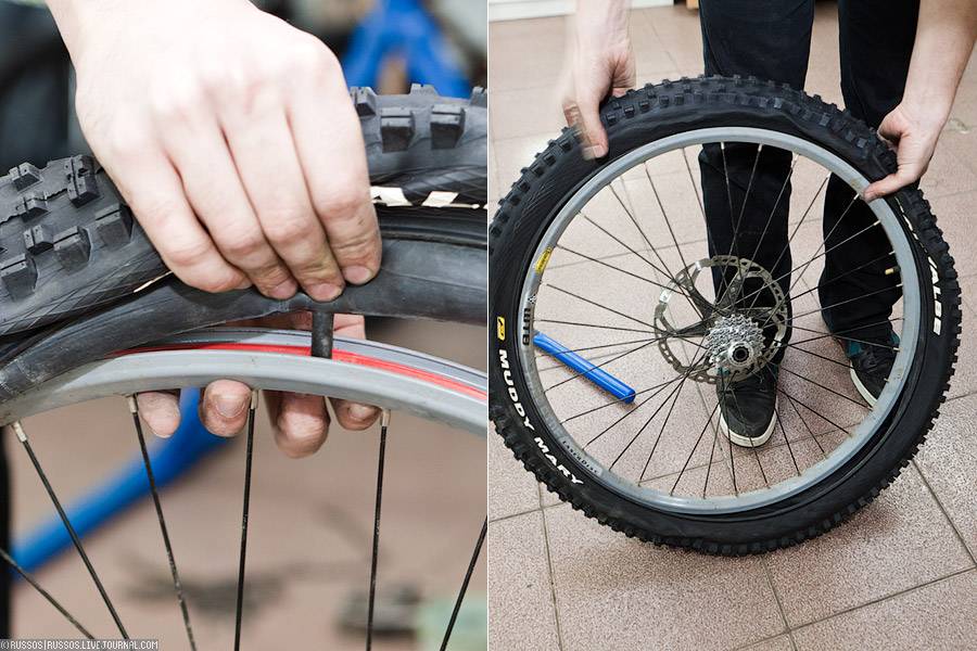 Как заменить покрышку велосипеда своими руками