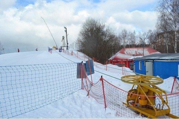 Горнолыжный склон Куркино
