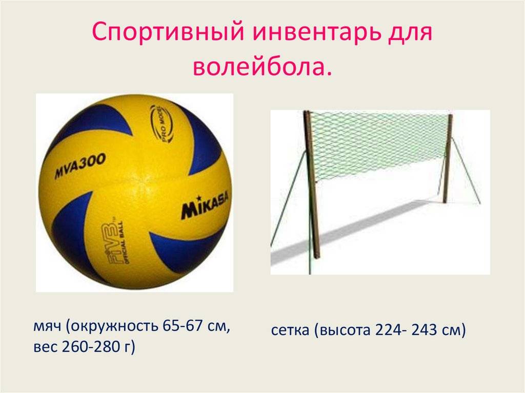 Какой мяч используется в волейболе. Спортивный инвентарь волейбол. Экипировка и инвентарь для волейбола. Инвентарь для занятий по волейболу. Инвентарь волейболиста.