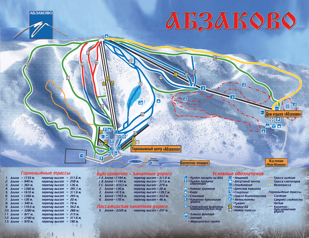 Абзаково гугл карта