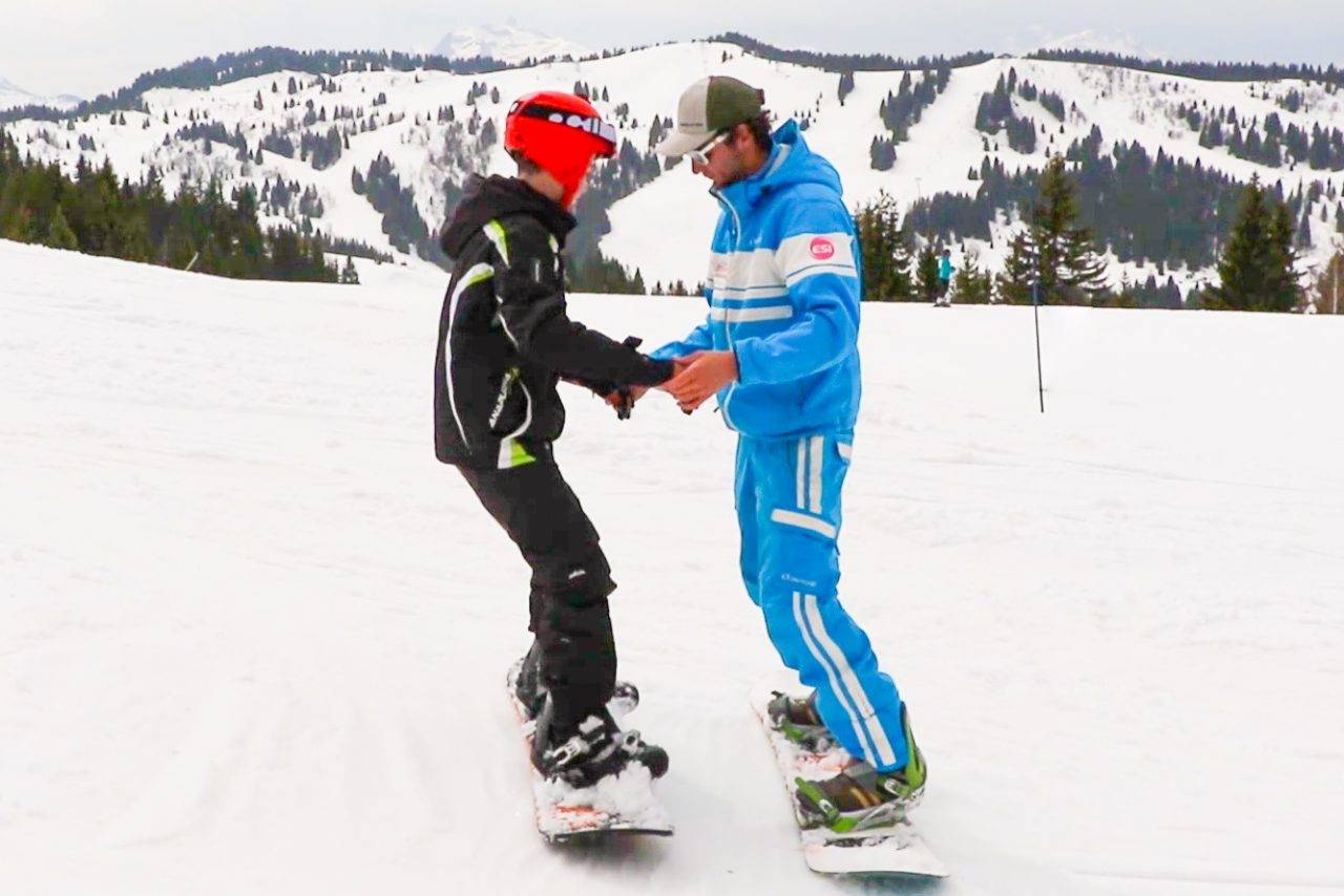Как кататься на сноуборде правильно — техника катания