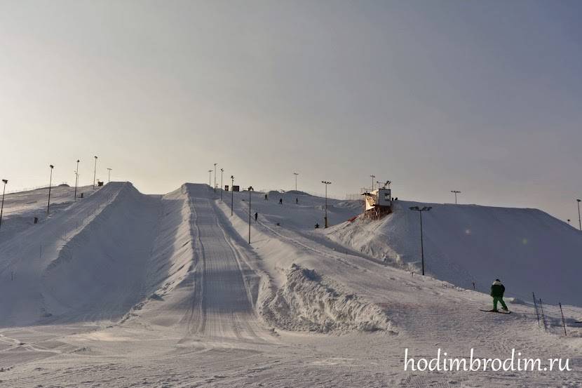 Круглогодичный российский горнолыжный курорт ново-переделкино: склоны, созданные руками человека