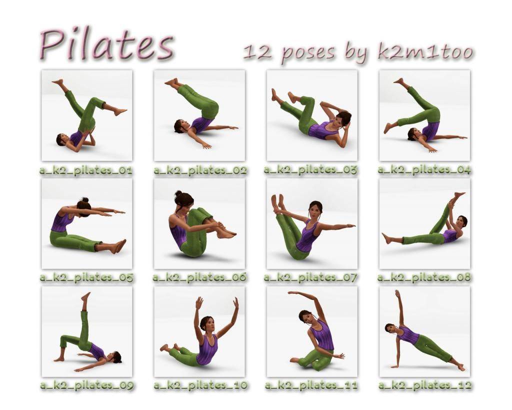 Пилатес дома - примеры упражнений и видео тренировок