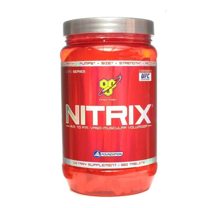Окись азота nitrix от bsn для мощной тренировки ваших мышц