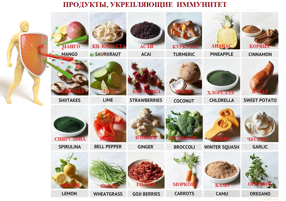 Топ 10 самых полезных продуктов питания для здоровья