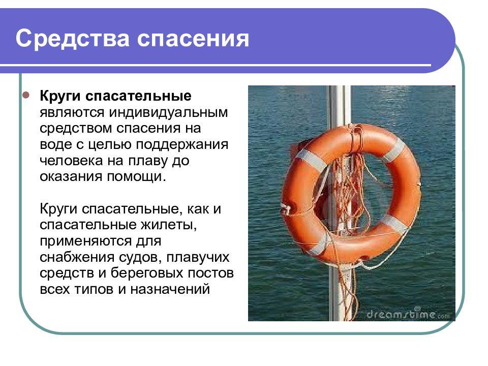 Картинки средства спасения на воде