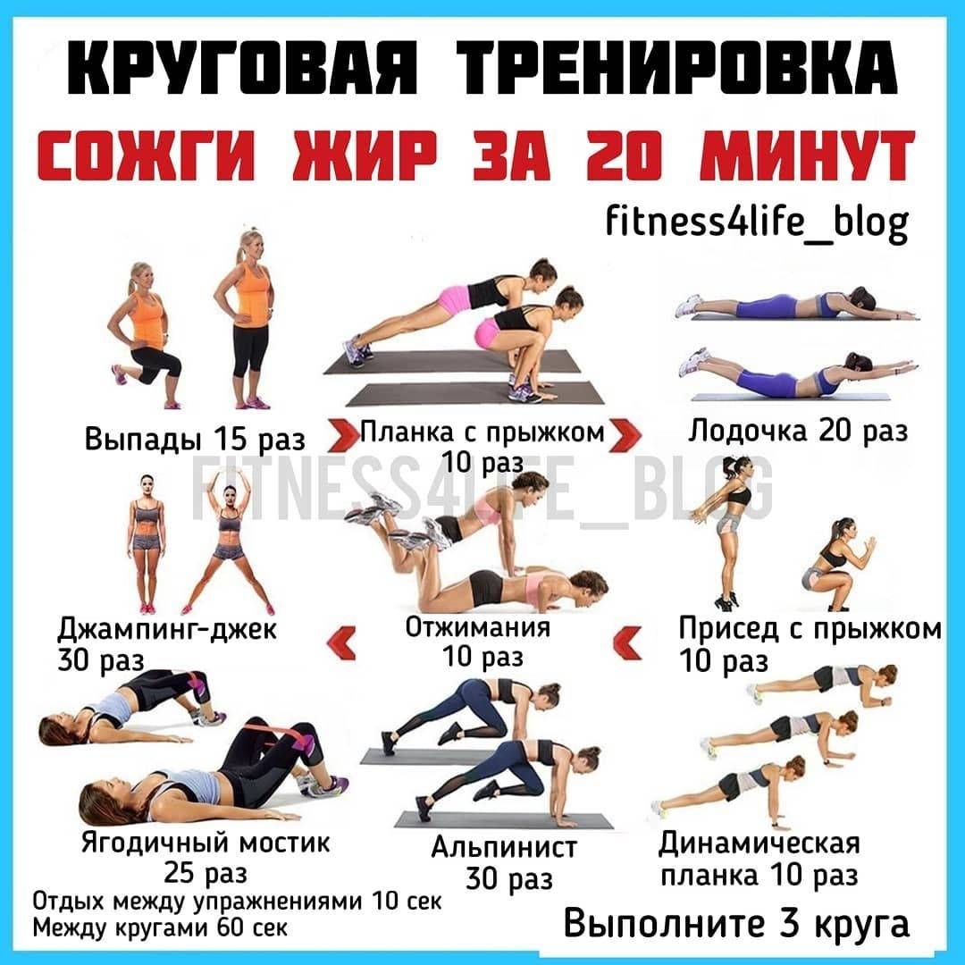 Жиросжигающие упражнения: эффективные тренировки для женщин и мужчин - allslim.ru