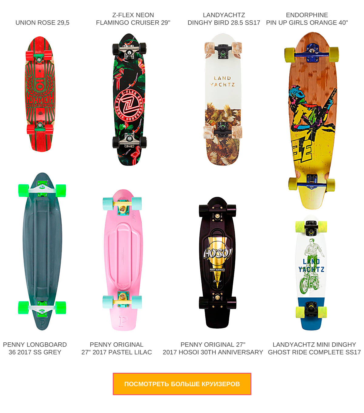 Виды скейтбордов: отличаи, характеристики, модели