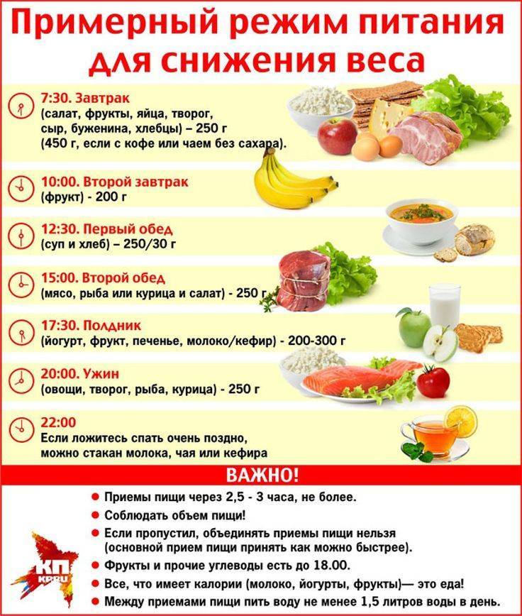 Правильное питание на неделю, меню здорового питания для похудения - medside.ru