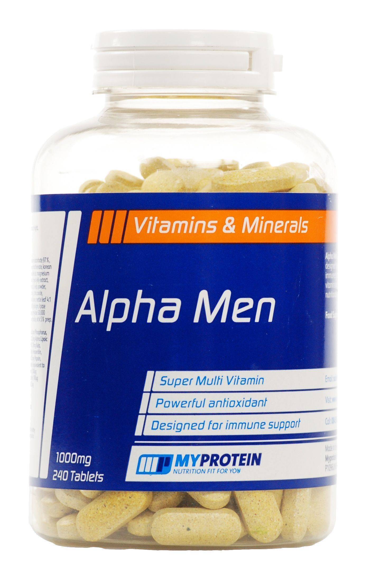 Alpha men multivitamin tablets | myprotein™