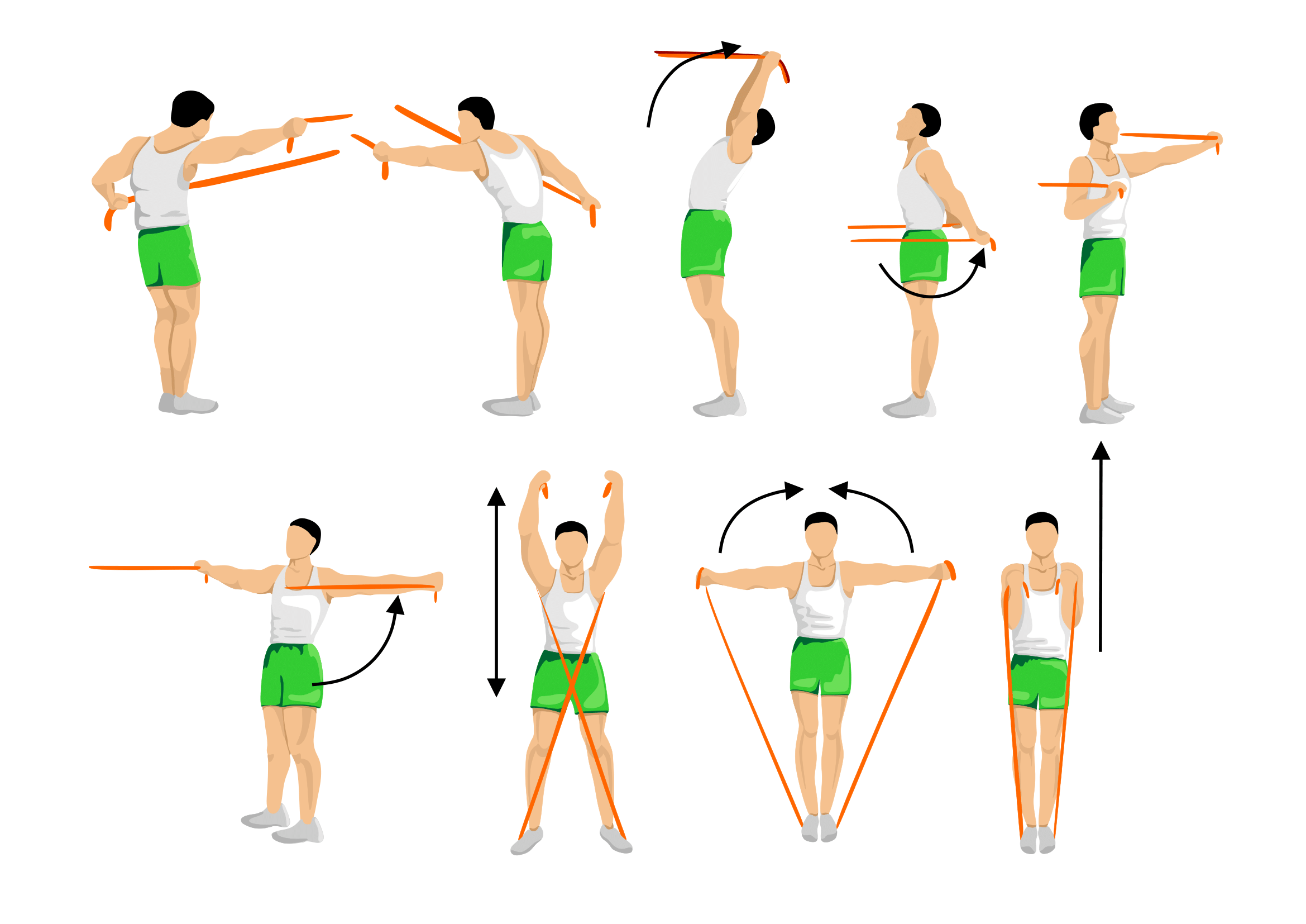 Упражнения с эспандером: комплекс эффективных упражнений для всего тела мужчинам и женщинам в домашних условиях (фото/видео)