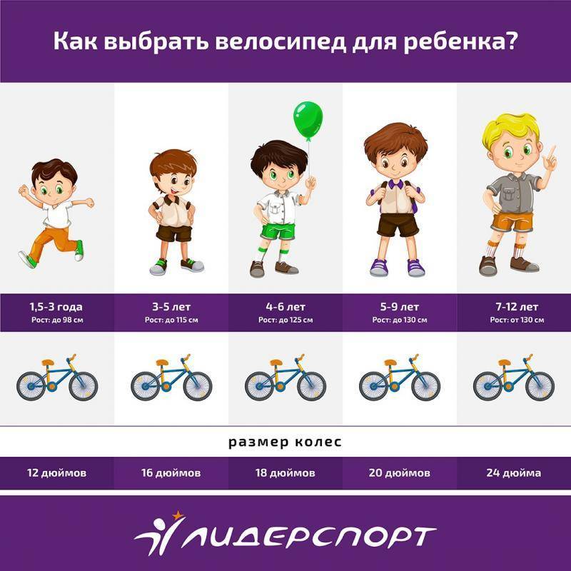 Как выбрать детский велосипед от 3 до 5 лет, обзор моделей