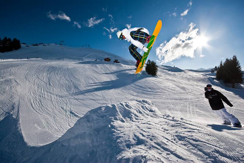 Уроки сноуборда. учимся прыгать.