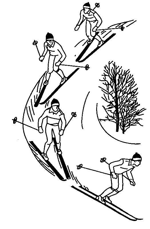 Техника катания на горных лыжах для новичков и профи