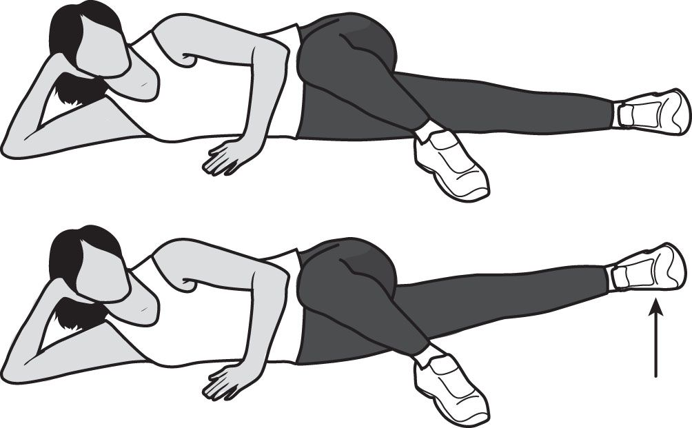 Опускать плотно. Паршва Марджариасана. Упражнения на ноги лежа на боку. Упражнение лежа на боку поднимать ногу. Упражнения для бедер.
