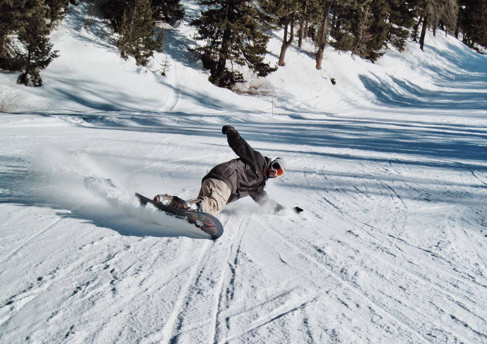 Как научиться кататься на сноуборде - базовые элементы