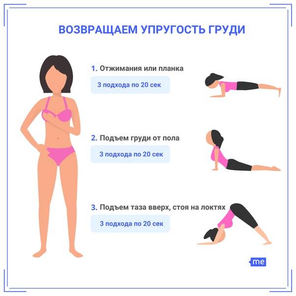 15 советов как сделать грудь упругой в домашних условиях: упражнения и другие методы для восстановления обвисших мышц у женщин и девушек