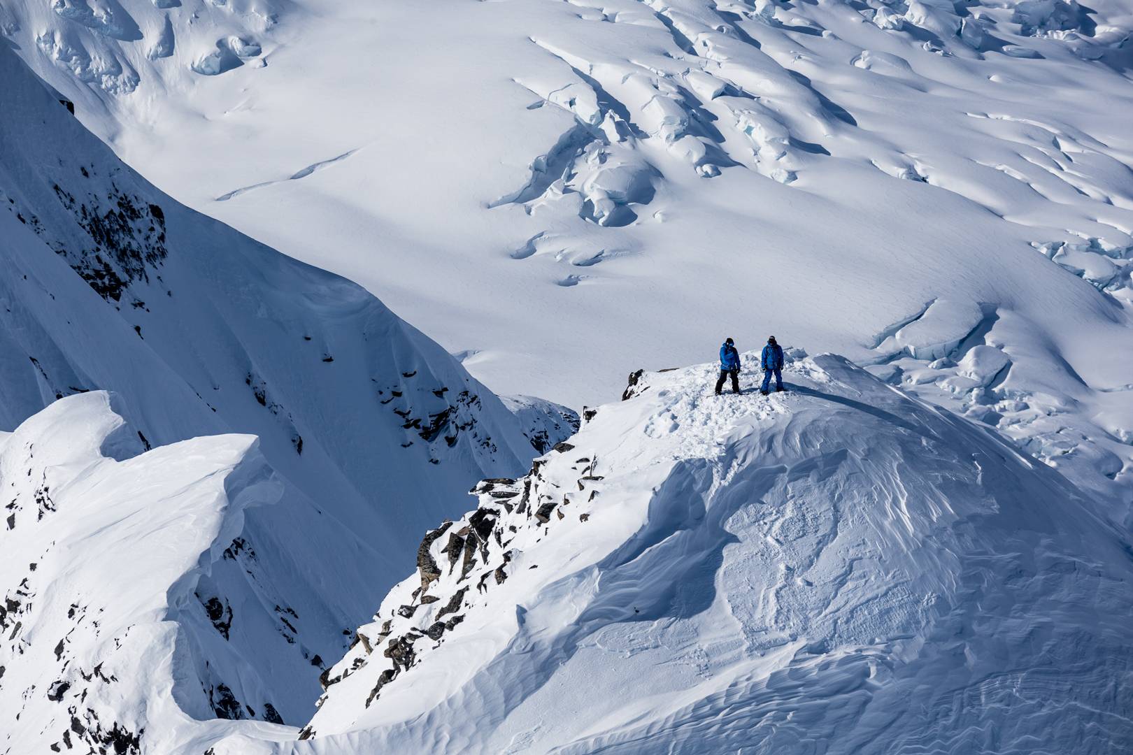 Фрирайд на сноуборде — Аляска