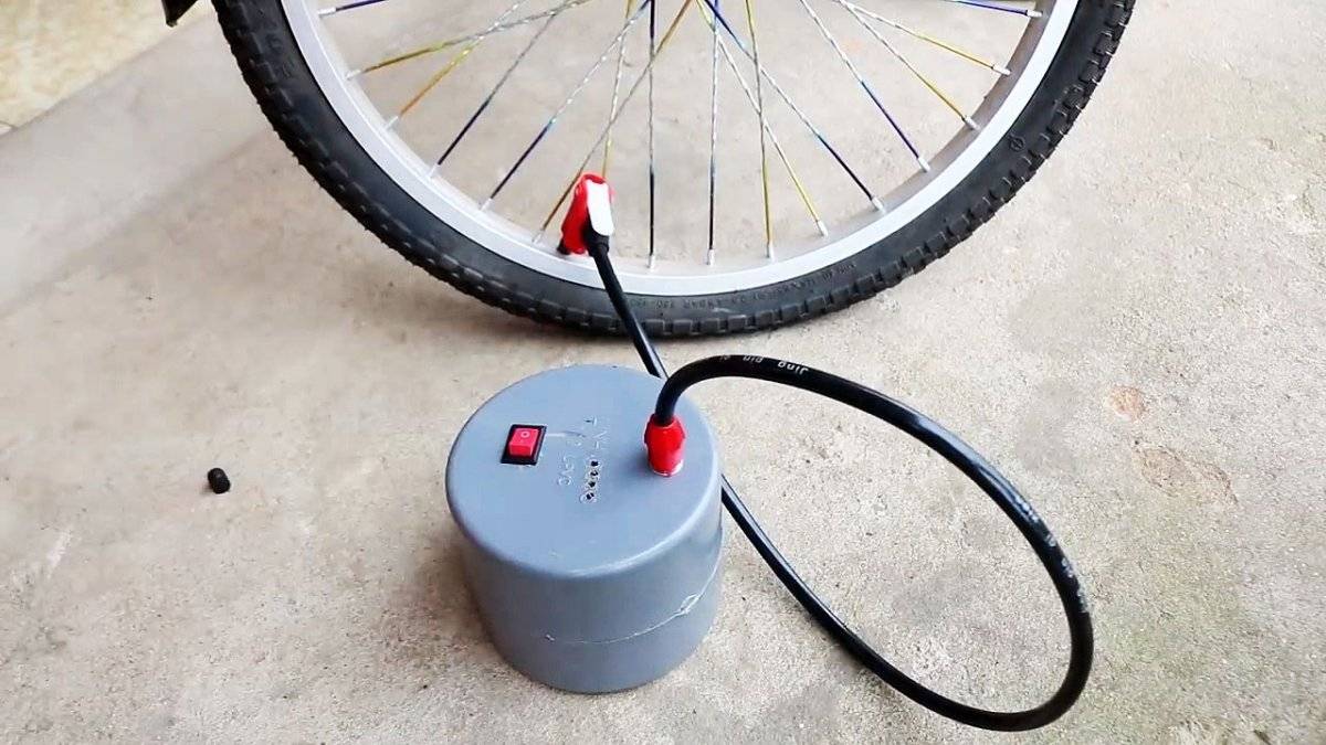 Как быстро и легко сделать насос для велосипеда