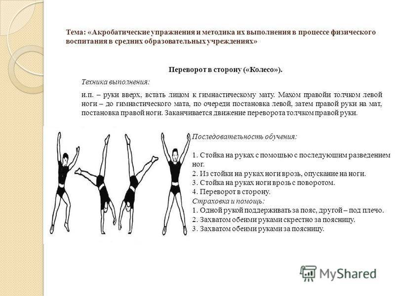 Проект по физкультуре гимнастика акробатические комбинации