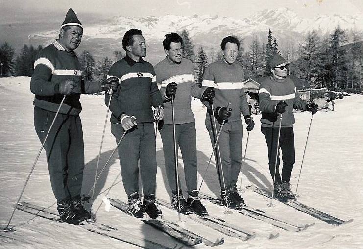 История XX века: горные лыжи