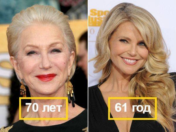20 способов выглядеть моложе своих лет