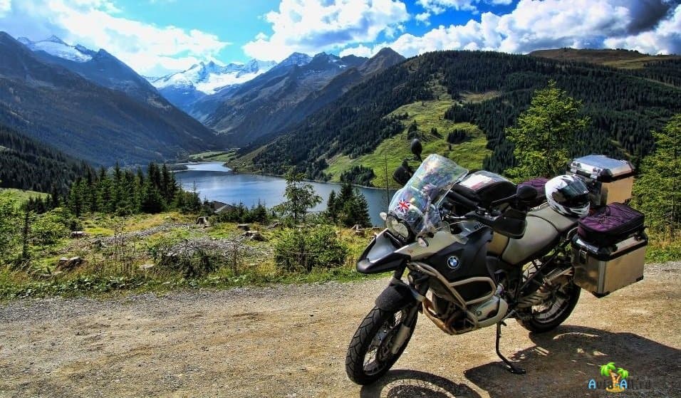 BMW GS 1200 Adventure путешествие в Альпах