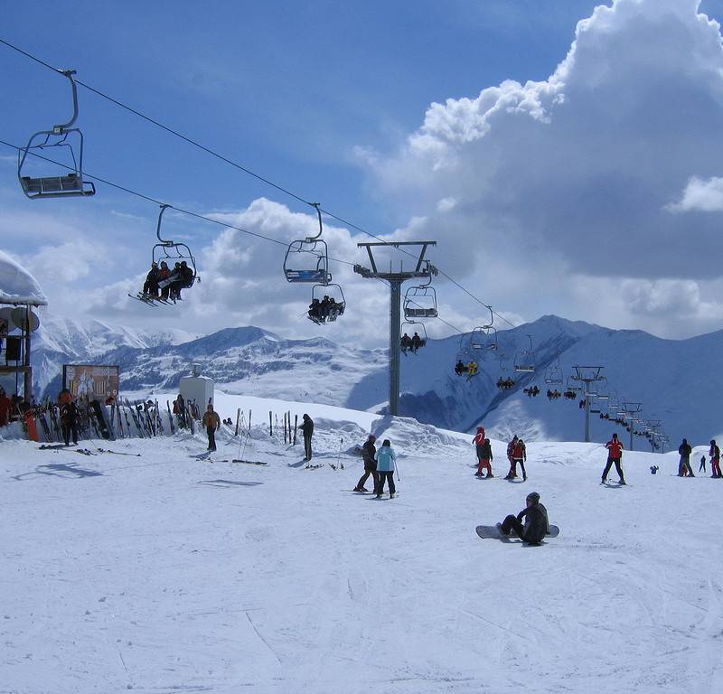 Лучшие горнолыжные курорты грузии