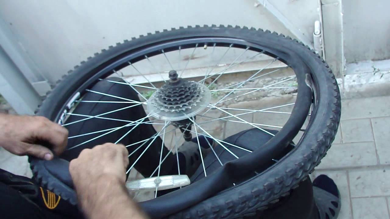 Как заменить покрышку на велосипеде