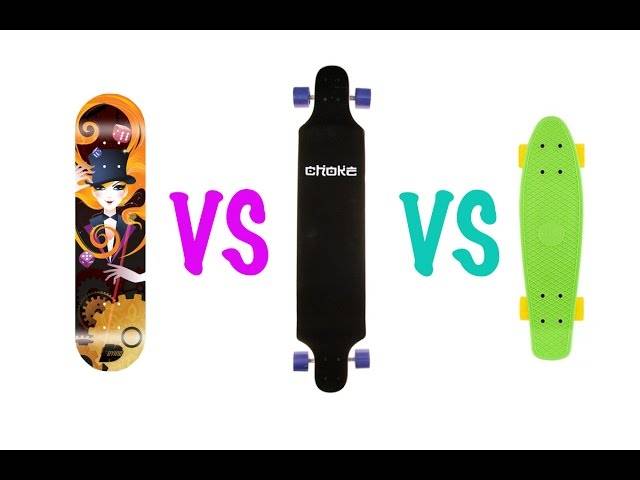 Что лучше: скейт, лонгборд или круизер?