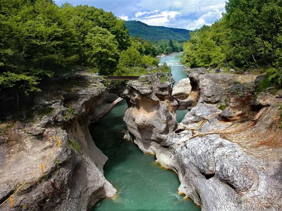 Краснодарский край красивые места для