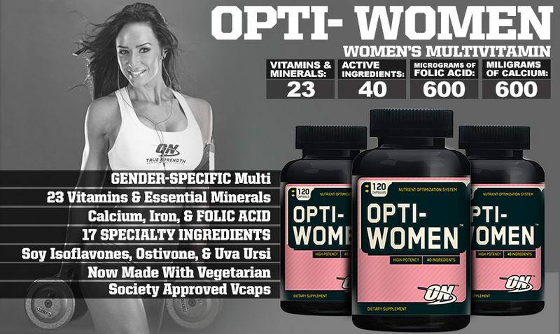 Opti-women от optimum nutrition